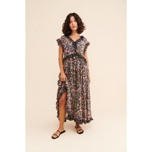 Free People Milania Maxi Dress Sz M